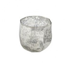 Candle Holder - Silver votive anti glass candle holder Candle Holder - Silver votive anti glass candle holder